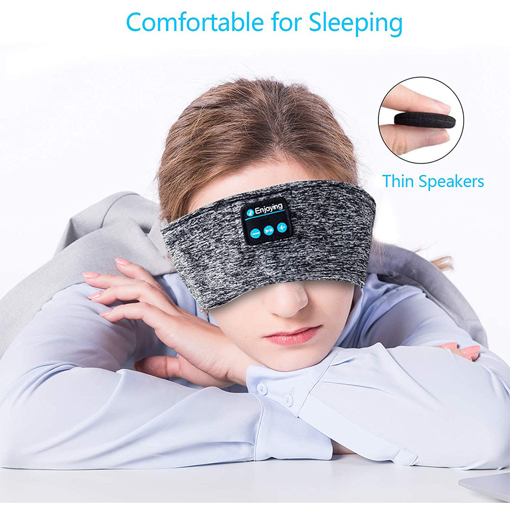 Wireless Musical Sleeping Exercising Headband- USB Charging