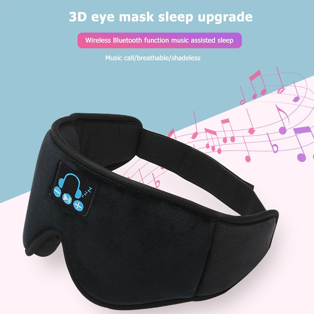 Bluetooth Sleeping Eye Mask and Headphones- USB Charging