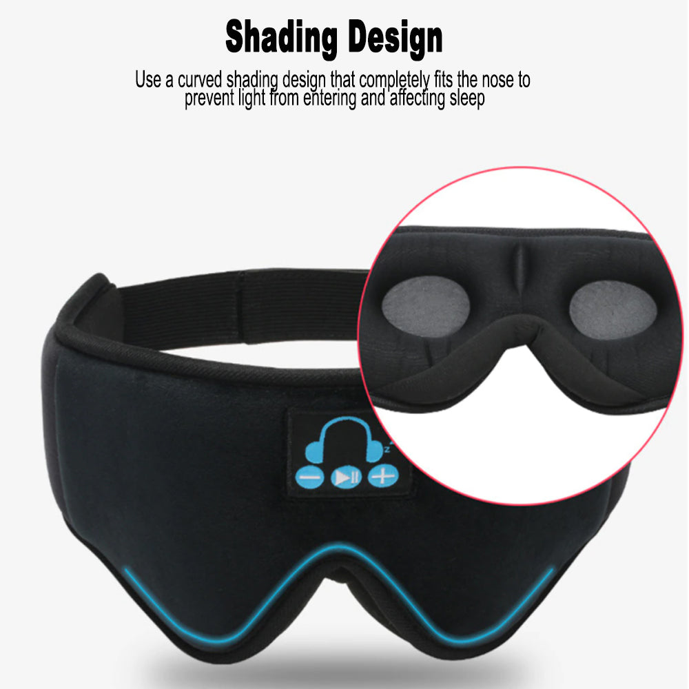 Bluetooth Sleeping Eye Mask and Headphones- USB Charging