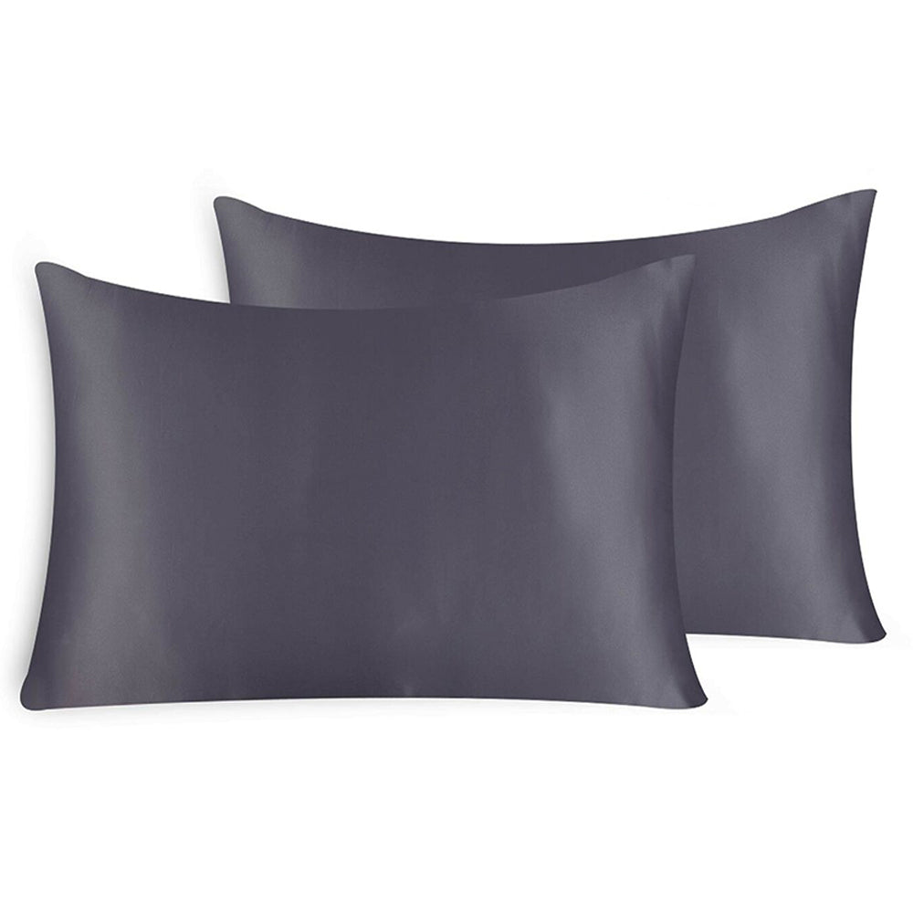 2 pcs Mulberry Silk Pillow Cases in Various Colors