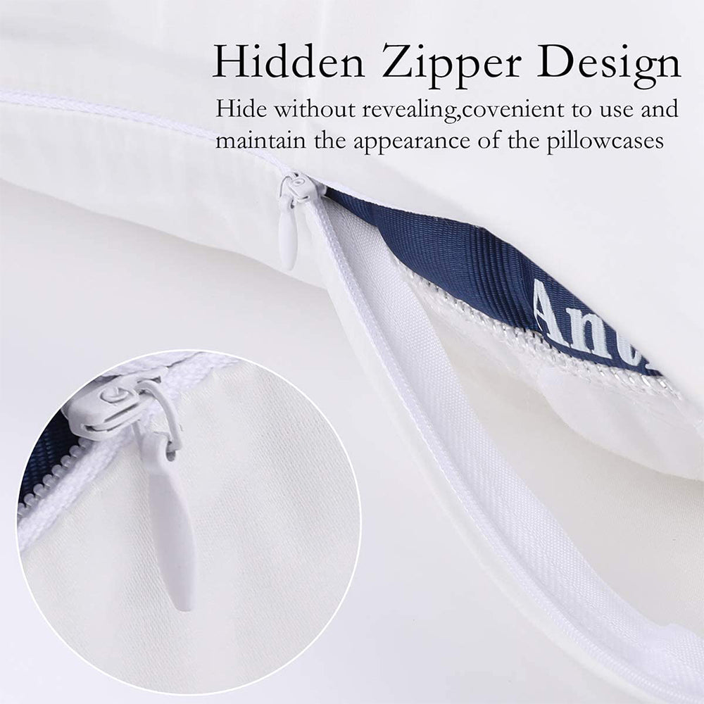 2 pcs Mulberry Silk Pillow Cases in Various Colors