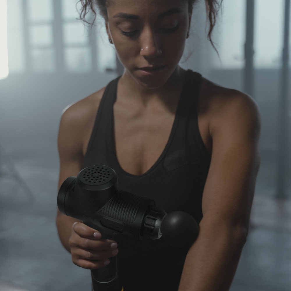 LCD display massage gun deep muscle massage- AU, EU, UK, US Plug