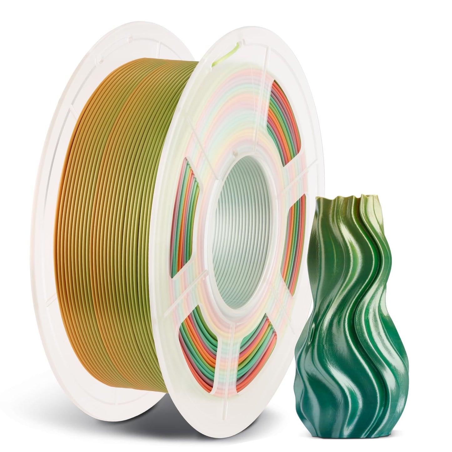 ANYCUBIC PLA 3D Printer Filament, Blue, 3D Printing PLA Filament 1.75mm Dimensional Accuracy +/- 0.02mm, 1KG Spool (2.2 lbs)