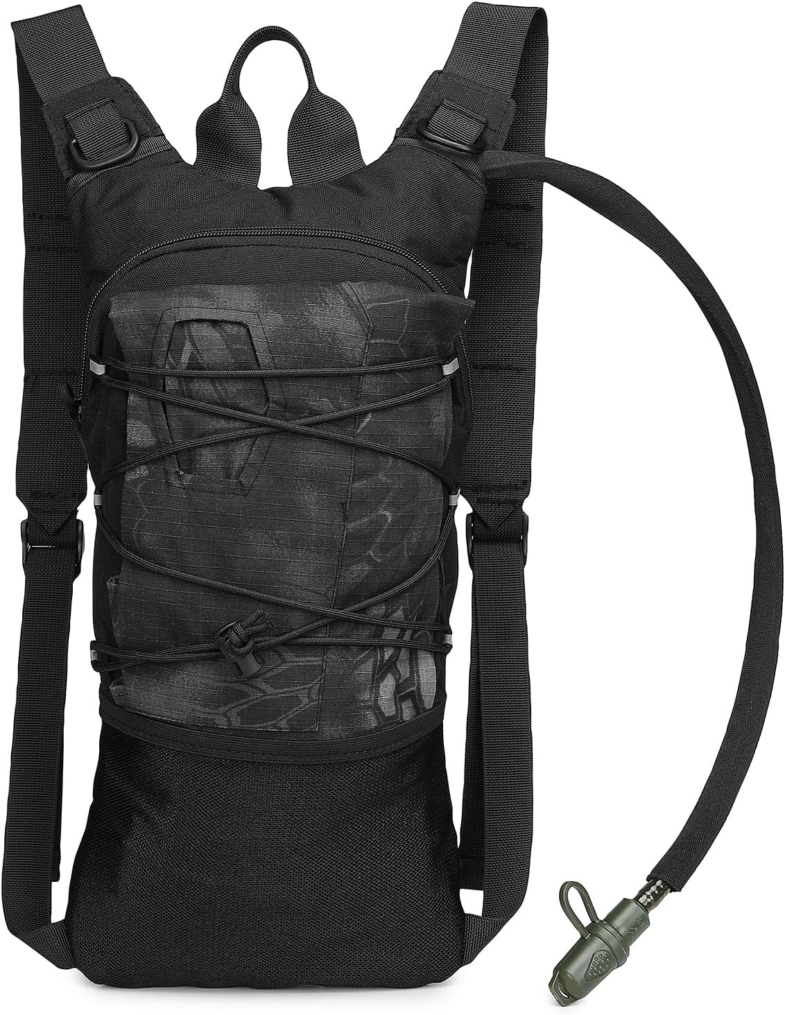 ATBP Military 3L Hydration Pack Reservoir Water Bladder Daypack Camel Backpack Hydration Pack with Water Bladder,Lightweight,BPA Free,for Running Cycling Hiking 2 Packs