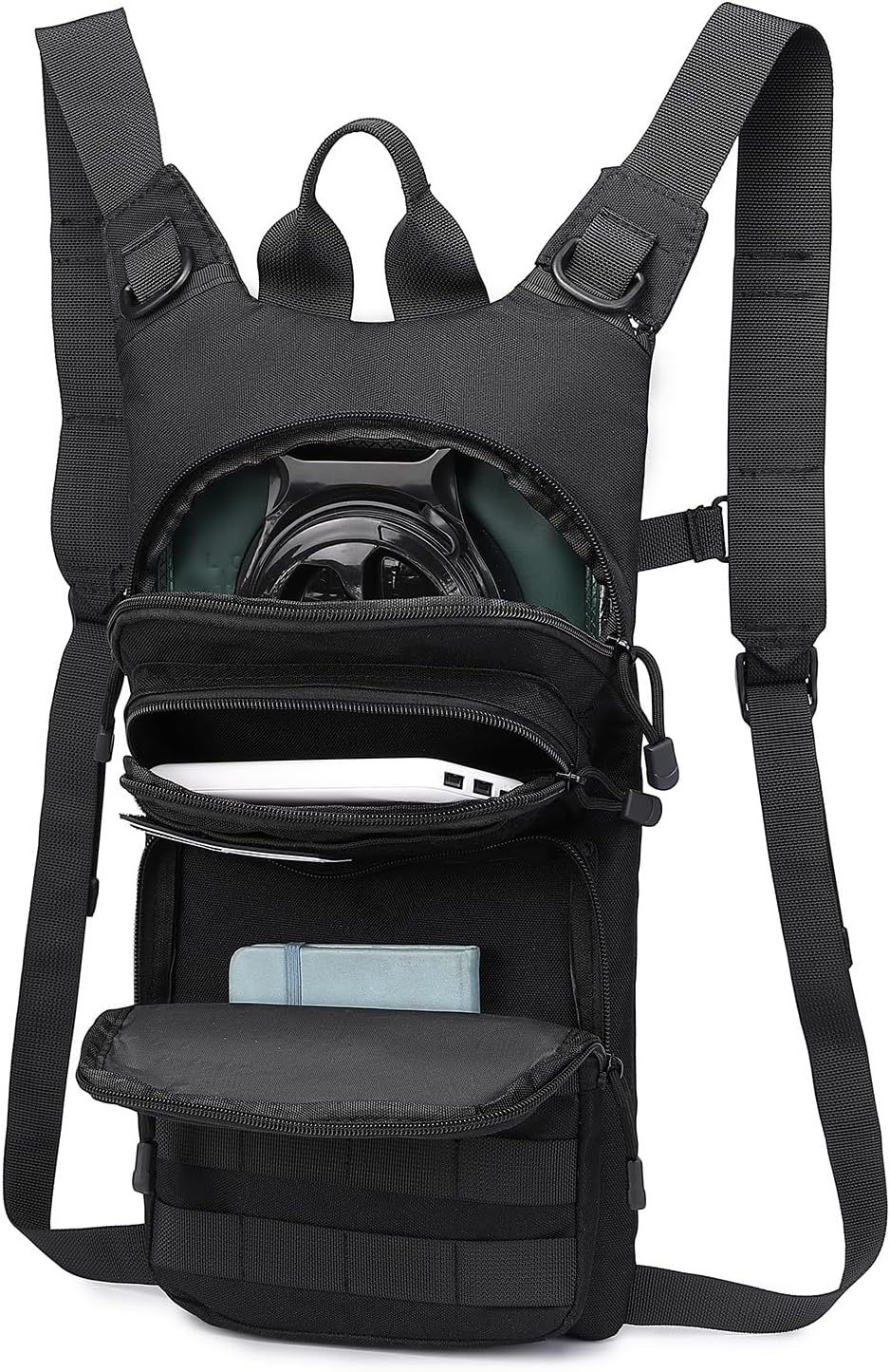 ATBP Military 3L Hydration Pack Reservoir Water Bladder Daypack Camel Backpack Hydration Pack with Water Bladder,Lightweight,BPA Free,for Running Cycling Hiking 2 Packs