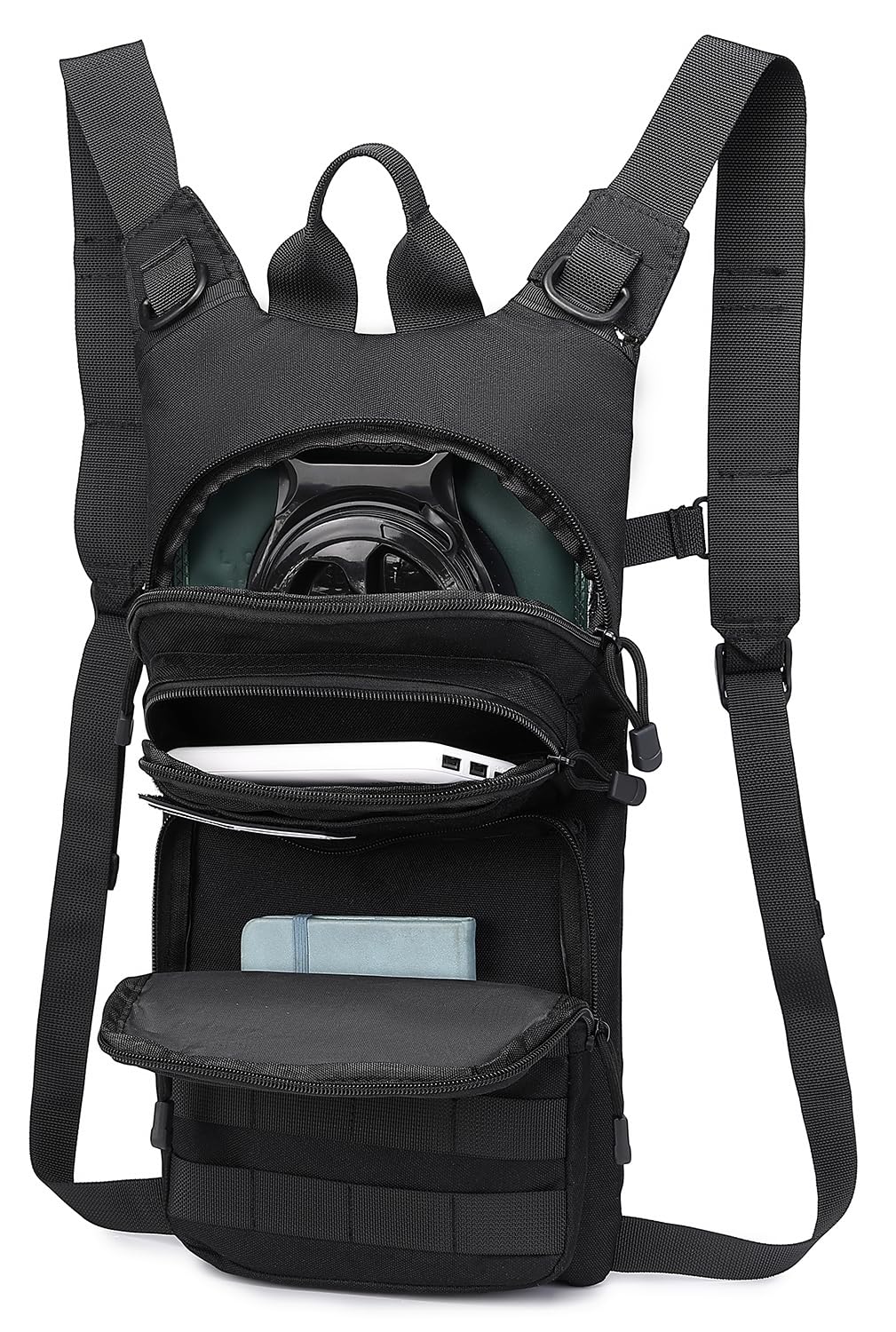 ATBP Military 3L Hydration Pack Reservoir Water Bladder Daypack Camel Backpack Hydration Pack with Water Bladder,Lightweight,BPA Free,for Running Cycling Hiking 2 Packs