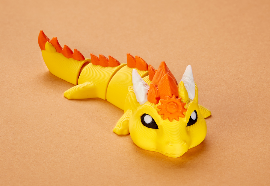 3D Printed Sun Dragon