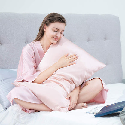 2 pcs Mulberry Silk Pillow Cases in Various Colors