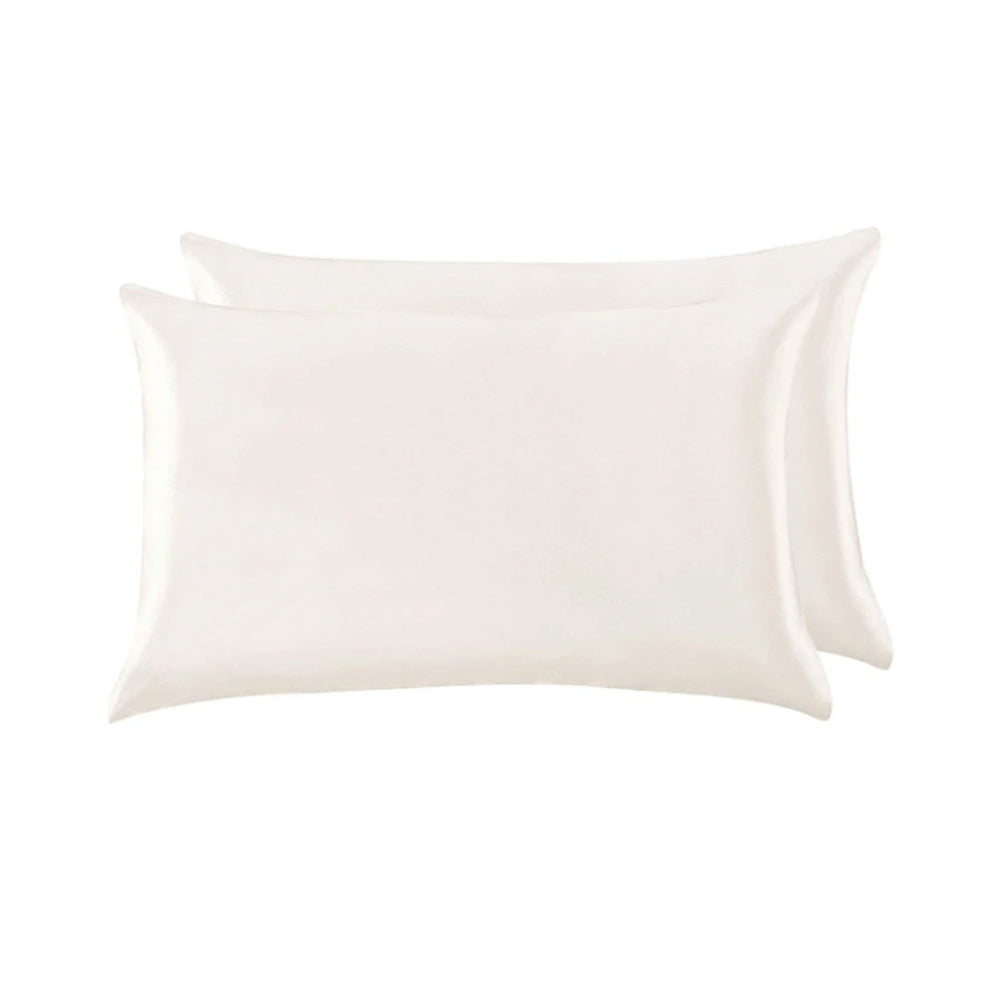 2 pcs Mulberry Silk Pillow Cases in Various Colors