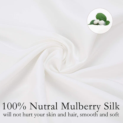 2 pcs Mulberry Silk Pillow Cases in Various Colors