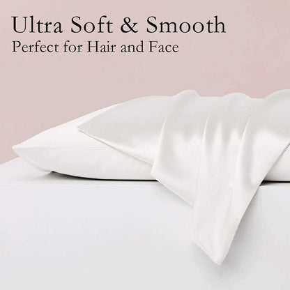 2 pcs Mulberry Silk Pillow Cases in Various Colors