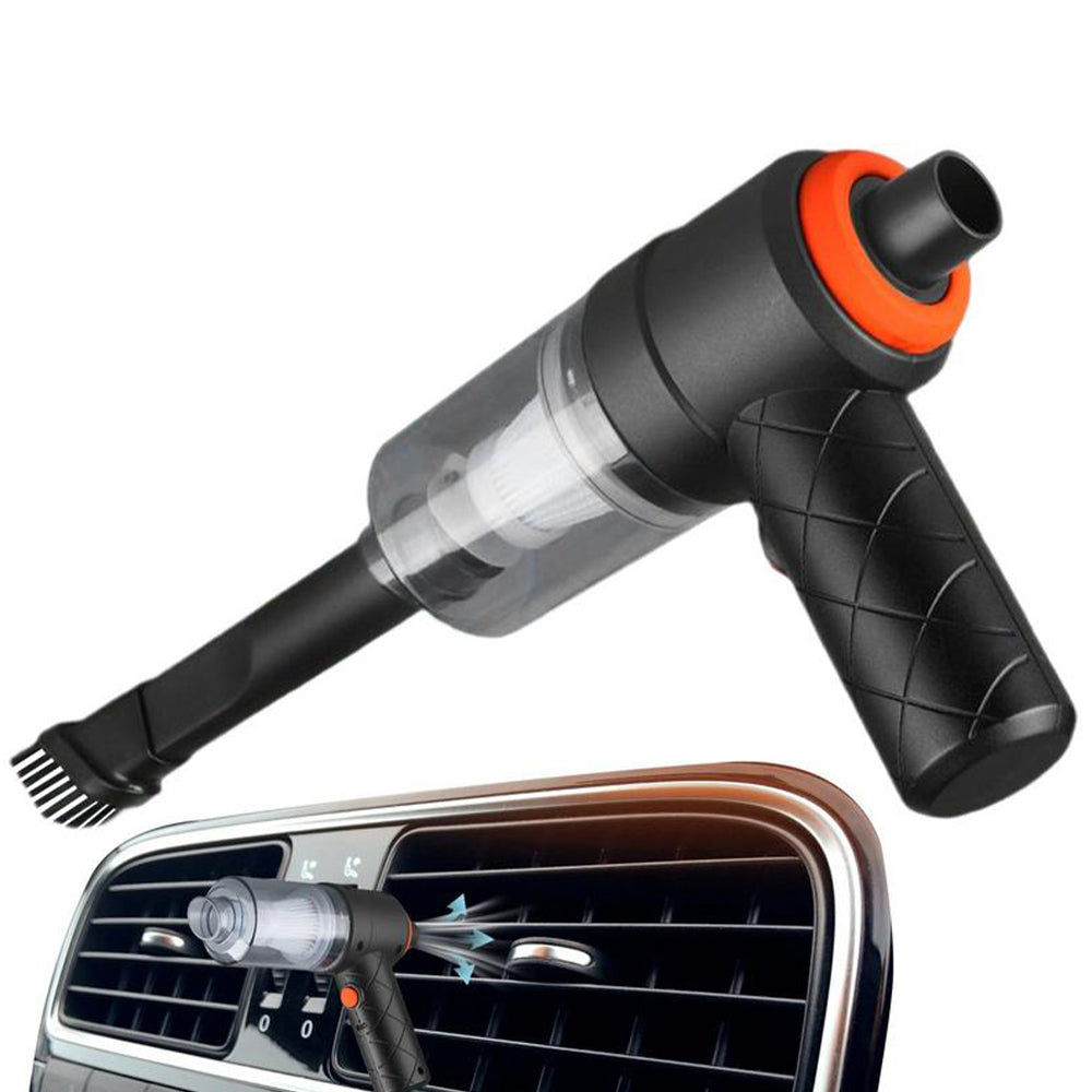 Electric Wireless Handheld Car Vacuum Cleaner - USB Rechargeable_0