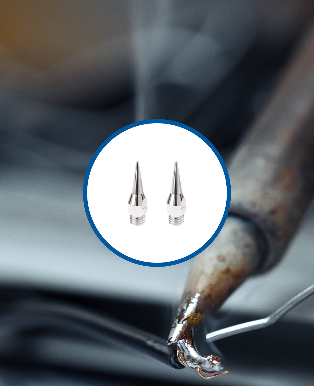 Dremel 201 Soldering Tips 2 pack, 2 VersaTip Accessories for Multipurpose Soldering