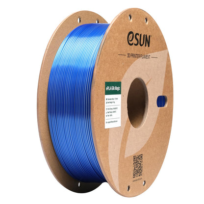 eSUN Silk Mystic PLA Filament 1.75mm, Silky Tricolor 3D Printer Filament PLA, Dimensional Accuracy +/- 0.05mm, 1KG Spool (2.2 LBS) 3D Printing Filament for 3D Printers，Silk Gold Green Black