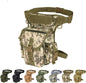 Injoy Multi-Purpose Tactical Drop Leg Bag Tool Fanny Thigh Pack Leg Rig Military Motorcycle Camera Versipack Utility Pouch, Black/Coyote Tan/Army Green/Camouflage 7 Colors Available