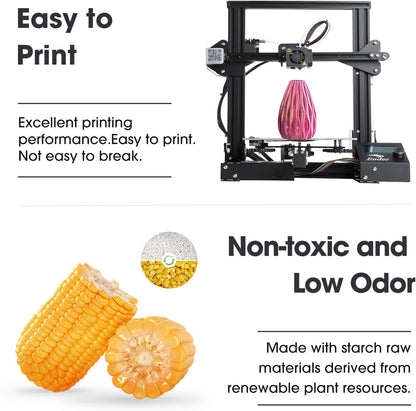 eSUN Silk Mystic PLA Filament 1.75mm, Silky Tricolor 3D Printer Filament PLA, Dimensional Accuracy +/- 0.05mm, 1KG Spool (2.2 LBS) 3D Printing Filament for 3D Printers，Silk Gold Green Black