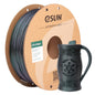 eSUN Silk Mystic PLA Filament 1.75mm, Silky Tricolor 3D Printer Filament PLA, Dimensional Accuracy +/- 0.05mm, 1KG Spool (2.2 LBS) 3D Printing Filament for 3D Printers，Silk Gold Green Black
