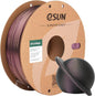eSUN Silk Mystic PLA Filament 1.75mm, Silky Tricolor 3D Printer Filament PLA, Dimensional Accuracy +/- 0.05mm, 1KG Spool (2.2 LBS) 3D Printing Filament for 3D Printers，Silk Gold Green Black