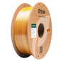 eSUN Silk Mystic PLA Filament 1.75mm, Silky Tricolor 3D Printer Filament PLA, Dimensional Accuracy +/- 0.05mm, 1KG Spool (2.2 LBS) 3D Printing Filament for 3D Printers，Silk Gold Green Black