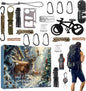 Survival Kit Advent Calendar 2024 Adults Men, Tool Countdown Advent Calendar - Outdoor Survival Tools, 24 Day Christmas Countdown Calendar Teen Boys With Cool Gadgets For Camping, Fishing