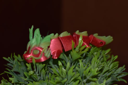 3D Printed Fire Dragon