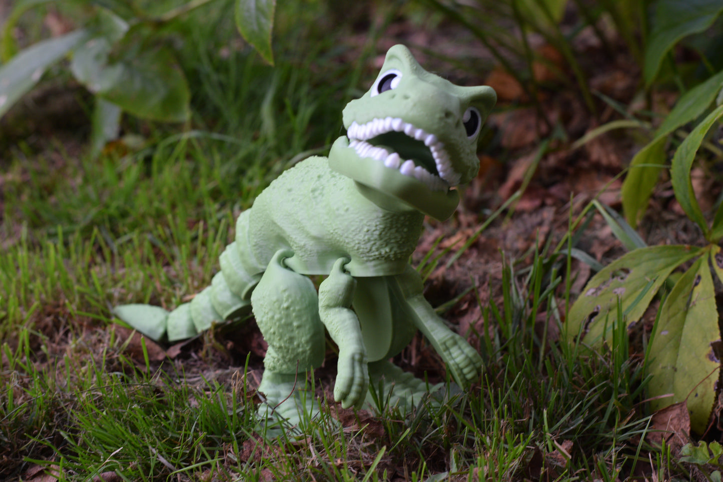 3d Printed Flexi T-Rex Dinosaur