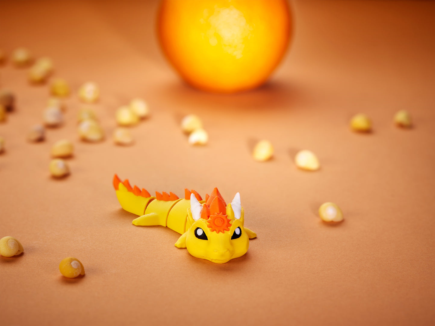 3D Printed Sun Dragon