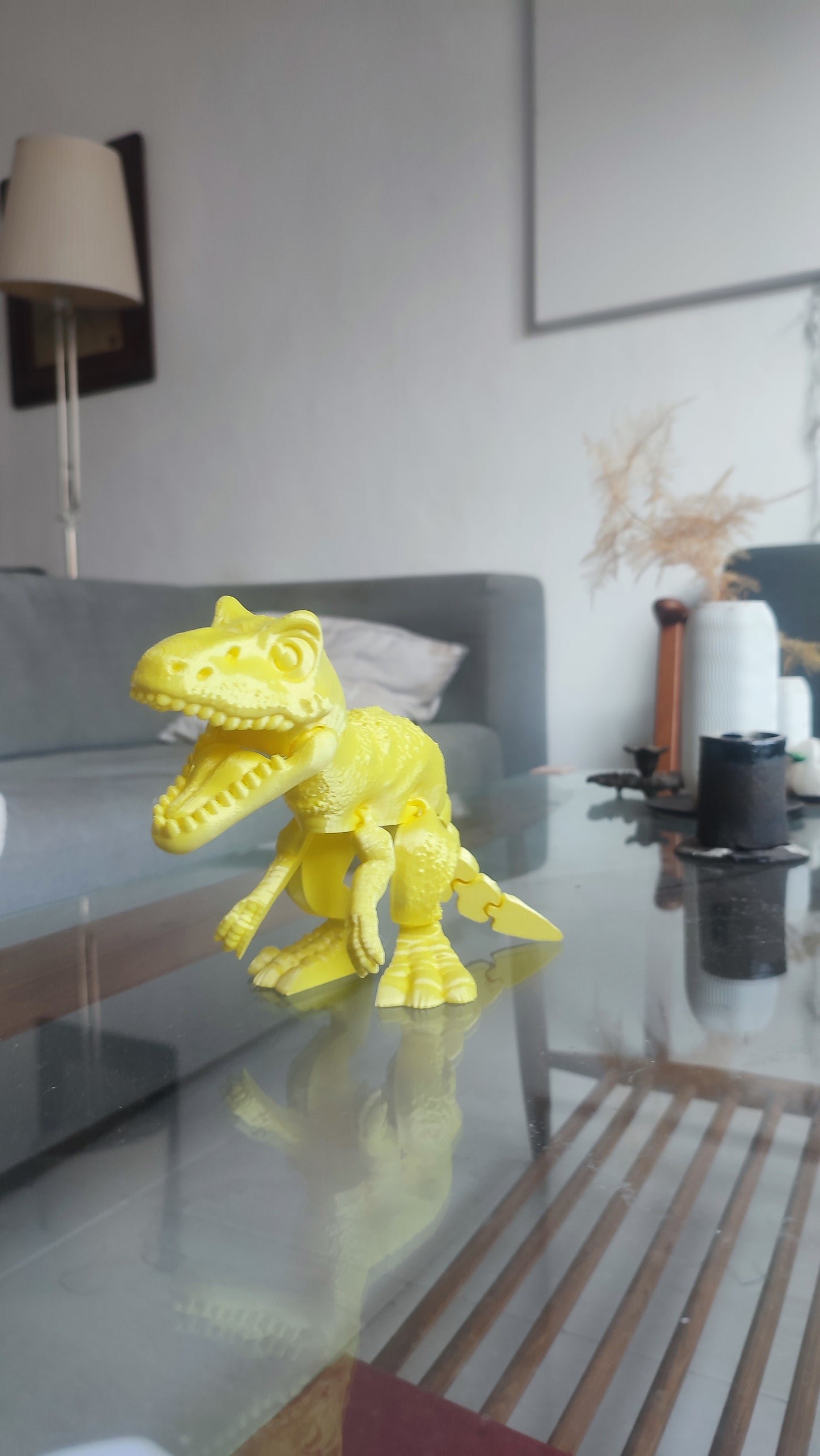 3d Printed Flexi T-Rex Dinosaur